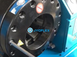 oil seal exchange of hose crimping machine